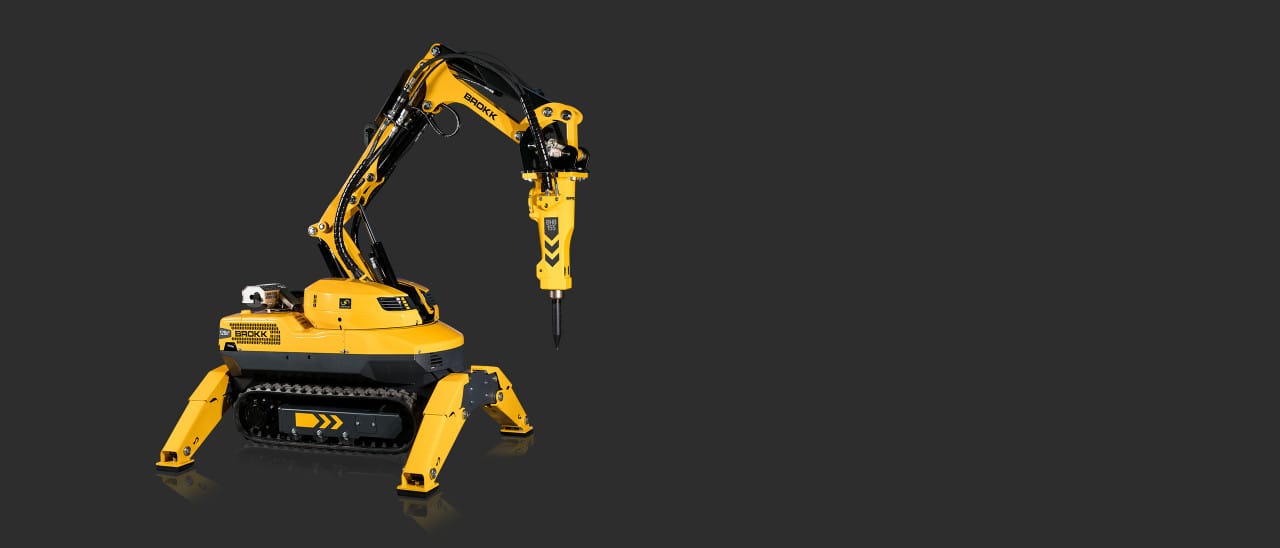 Brokk 120DII with BHB 155