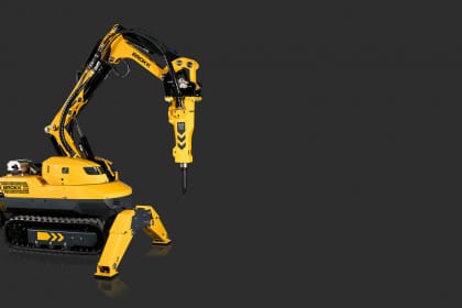 Brokk 120DII with BHB 155