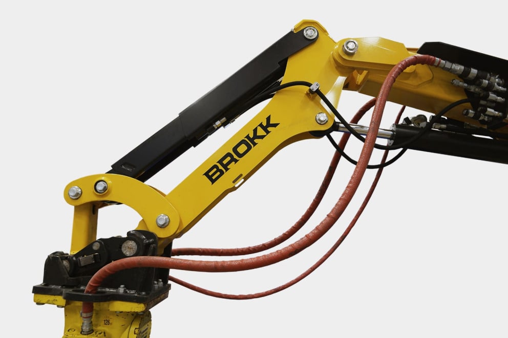 Brokk-alternativ Värmebeständiga slangar