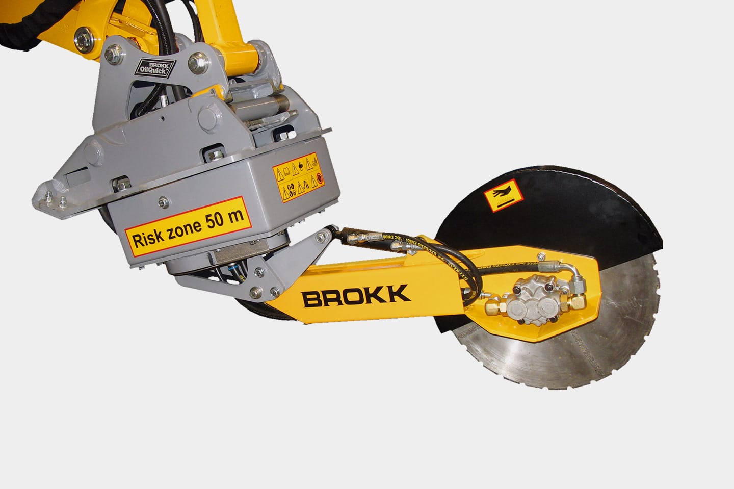 Brokk Cut off saw attachment