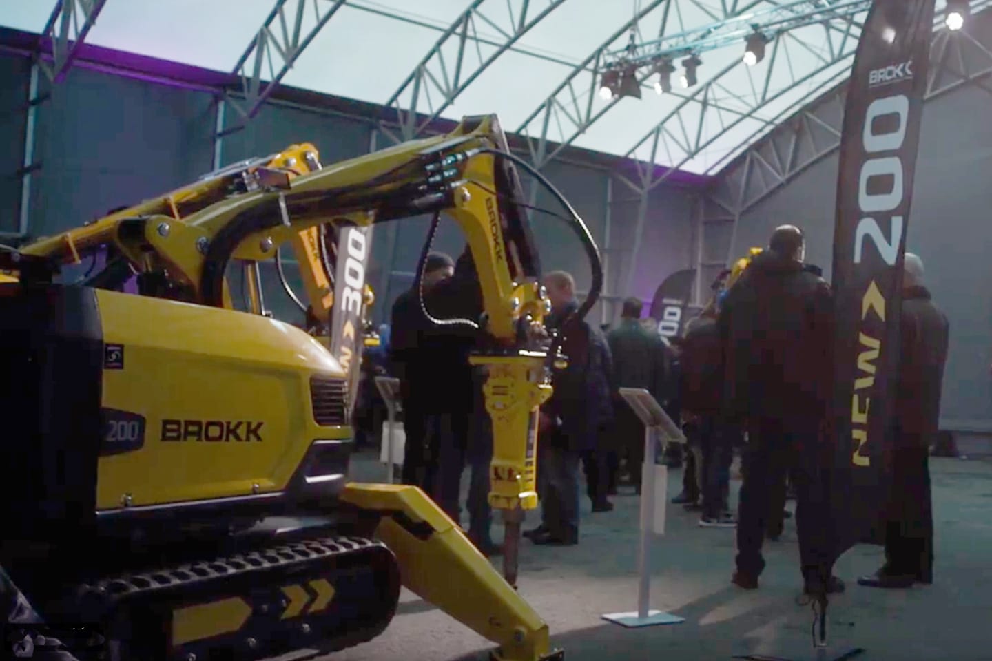 Video Launch of 4 new Brokk models