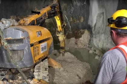 Brokk 160 260 tunneling cross passages